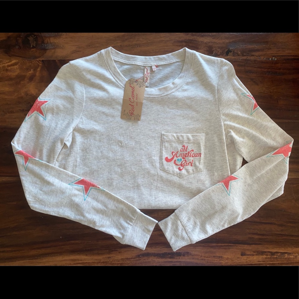 NWT Red Camel Long Sleeve Tee Shirt XS